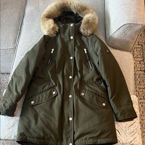 Michael Kors Olive Green winter jacket